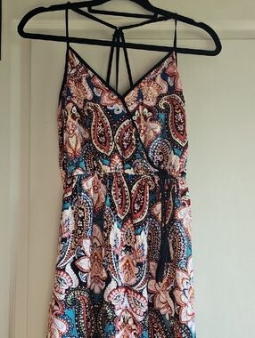 Boho Maxi Dress Size Large